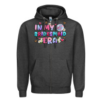 Charcoal Heather in my bridesmaid era Zipper Hoodie - Artiststas