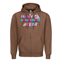 Chestnut in my bridesmaid era Zipper Hoodie - Artiststas