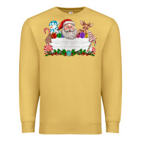 Antique Gold custom name christmas Premium Sweatshirt - texasbilliewilder