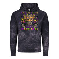 Cloud Black i'm dead inside but it's mardi gras Vintage Hoodie - Jasminsmagicworld
