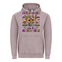 I'm Dead Inside But It's Mardi Gras Vintage Hoodie | Teevron