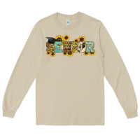 Mushroom senior 2025 sunflowers Long Sleeve Tee - NancyCooperArtShop