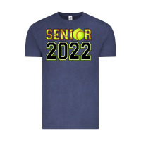 Vintage Denim senior softball Vintage Tee - AdoDesignShop