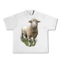 Lunar Rock dorset sheep Urban Heavy Tee - LillyAllenDesigns
