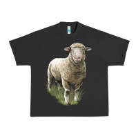 Pigment Black dorset sheep Urban Heavy Tee - LillyAllenDesigns