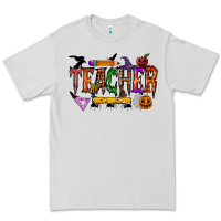 Dove Grey teacher halloween Premium Tee - RacoonDesign