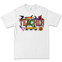 White teacher halloween Premium Tee - RacoonDesign