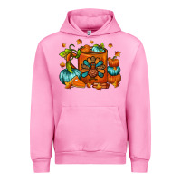 Fuchsia Pink Thanksgiving Coffee Mug Urban Hoodie - FaDigitalArtStudio