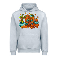 Heather Grey Thanksgiving Coffee Mug Urban Hoodie - FaDigitalArtStudio