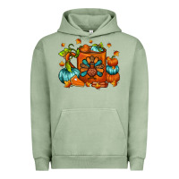 Pigment Oil Green Thanksgiving Coffee Mug Urban Hoodie - FaDigitalArtStudio