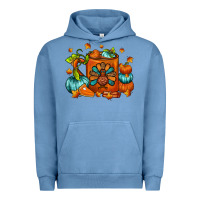 Pigment Pebble Blue Thanksgiving Coffee Mug Urban Hoodie - FaDigitalArtStudio
