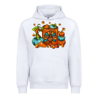 White Thanksgiving Coffee Mug Urban Hoodie - FaDigitalArtStudio