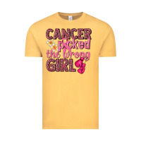 Vintage Mustard cancer picked the wrong girl Vintage Tee - NancyCooperArtShop