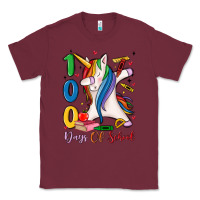 Burgundy 100 days of school Classic Tee - MaliasSmallBusiness