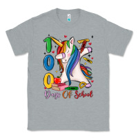 Heather Grey 100 days of school Classic Tee - MaliasSmallBusiness
