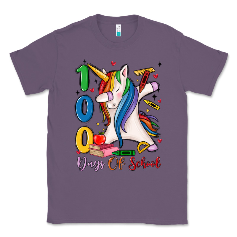 100 Days Of School Classic Tee by MaliasSmallBusiness | Teevron