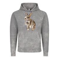 Cloud Rock Rabbit Vintage Hoodie - LillyAllenDesigns