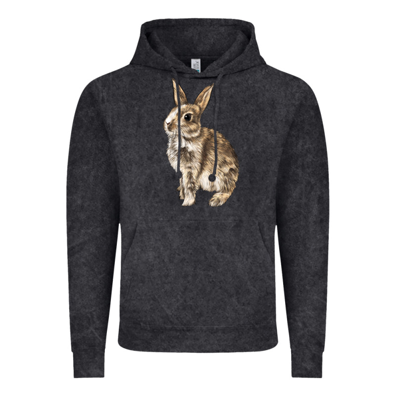 Rabbit Vintage Hoodie by LillyAllenDesigns | Teevron