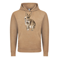Vintage Coffee Rabbit Vintage Hoodie - LillyAllenDesigns