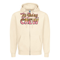 Sandshell birthday crew Zipper Hoodie - Artiststas