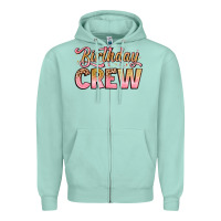 Seafoam birthday crew Zipper Hoodie - Artiststas