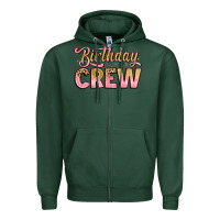 Sports Green birthday crew Zipper Hoodie - Artiststas