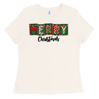 Bone Merry Christmas Ladies Tee - CowhideDigitalArt