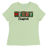 Matcha Merry Christmas Ladies Tee - CowhideDigitalArt