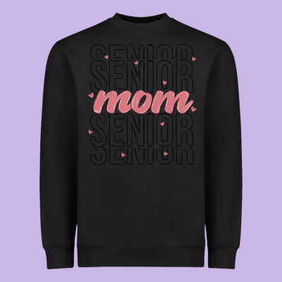 Mom Senior Heavyweight Sweatshirt Designed By Maliassmallbusiness