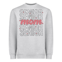 Heather Grey mom senior Heavyweight Sweatshirt - MaliasSmallBusiness