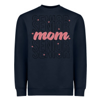 Navy mom senior Heavyweight Sweatshirt - MaliasSmallBusiness