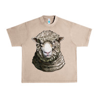 French Oak dorset sheep head Urban Heavy Tee - LillyAllenDesigns