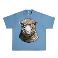 Pebble Blue dorset sheep head Urban Heavy Tee - LillyAllenDesigns