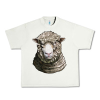 Pistachio dorset sheep head Urban Heavy Tee - LillyAllenDesigns