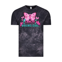 Cloud Black cancer picked the wrong girl Vintage Tee - NancyCooperArtShop