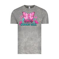 Cloud Rock cancer picked the wrong girl Vintage Tee - NancyCooperArtShop