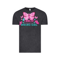 Vintage Black cancer picked the wrong girl Vintage Tee - NancyCooperArtShop