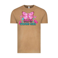 Vintage Camel cancer picked the wrong girl Vintage Tee - NancyCooperArtShop