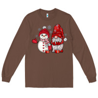 Chestnut snowman gnome Long Sleeve Tee - JahusDesignShop