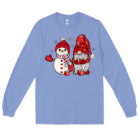 Colony Blue snowman gnome Long Sleeve Tee - JahusDesignShop