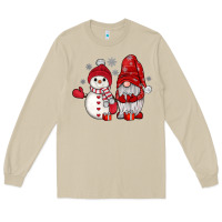 Mushroom snowman gnome Long Sleeve Tee - JahusDesignShop