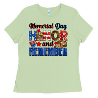 Matcha Memorial day honor and remember Ladies Tee - Neo Western