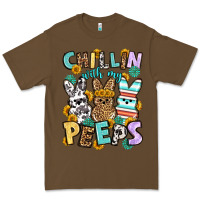Cacao Chillin with my peeps Easter Premium Tee - OliviaCreatesArt