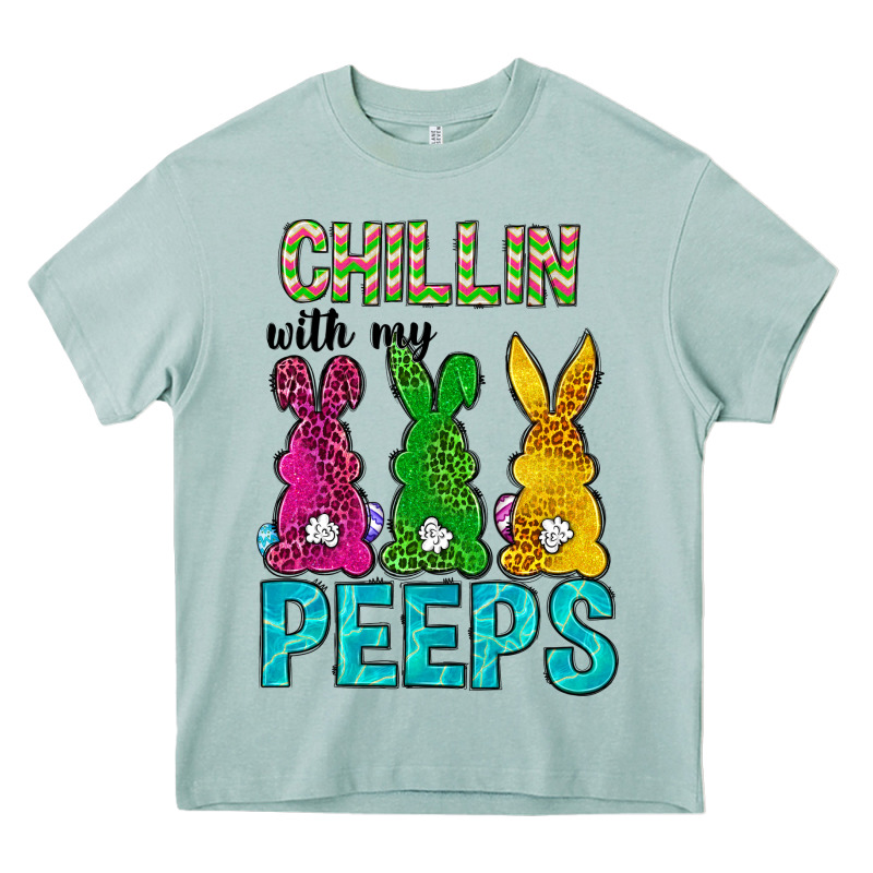 Chillin With My Peeps Ester Day Heavy Core Tee by Neo Western | Teevron