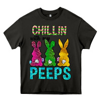 Asphalt Chillin with my peeps Ester Day Heavy Core Tee - Neo Western