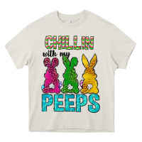 Cream Chillin with my peeps Ester Day Heavy Core Tee - Neo Western