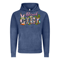 Vintage Denim blessed gigi easter Vintage Hoodie - BarkalooDesign