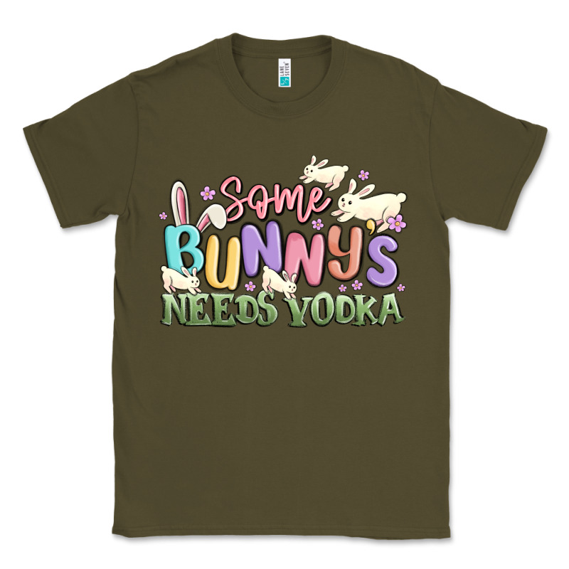 Some Bunnys Needs Vodka Classic Tee by MaliasSmallBusiness | Teevron