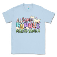 Dusty Blue some bunnys needs vodka Classic Tee - MaliasSmallBusiness