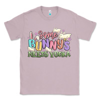Lilac some bunnys needs vodka Classic Tee - MaliasSmallBusiness